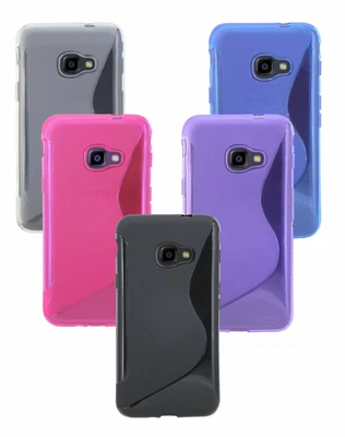 COFI1453® Silikon Gummihülle Schutz Hülle Zubehör für Samsung Galaxy Xcover 4S G398F