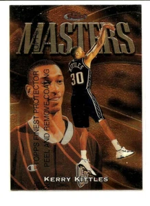 1997-98 Topps Finest #238 Kerry Kittles Masters Mint w/ Coating NJ Nets - Picture 1 of 2