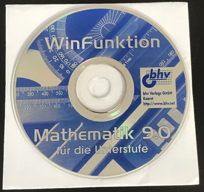 Mathematik 9.0 für die Unterstufe - CD ROM - WinFunktion - bhv Verlags GmbH - Bild 1 von 2