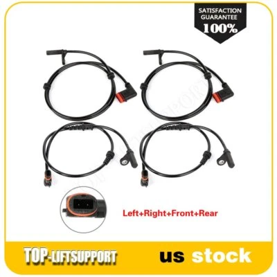4 X Front And Rear ABS Wheel Speed Sensor Fits 2010-2011 Mercedes-Benz C350 Base - Image 1 of 4