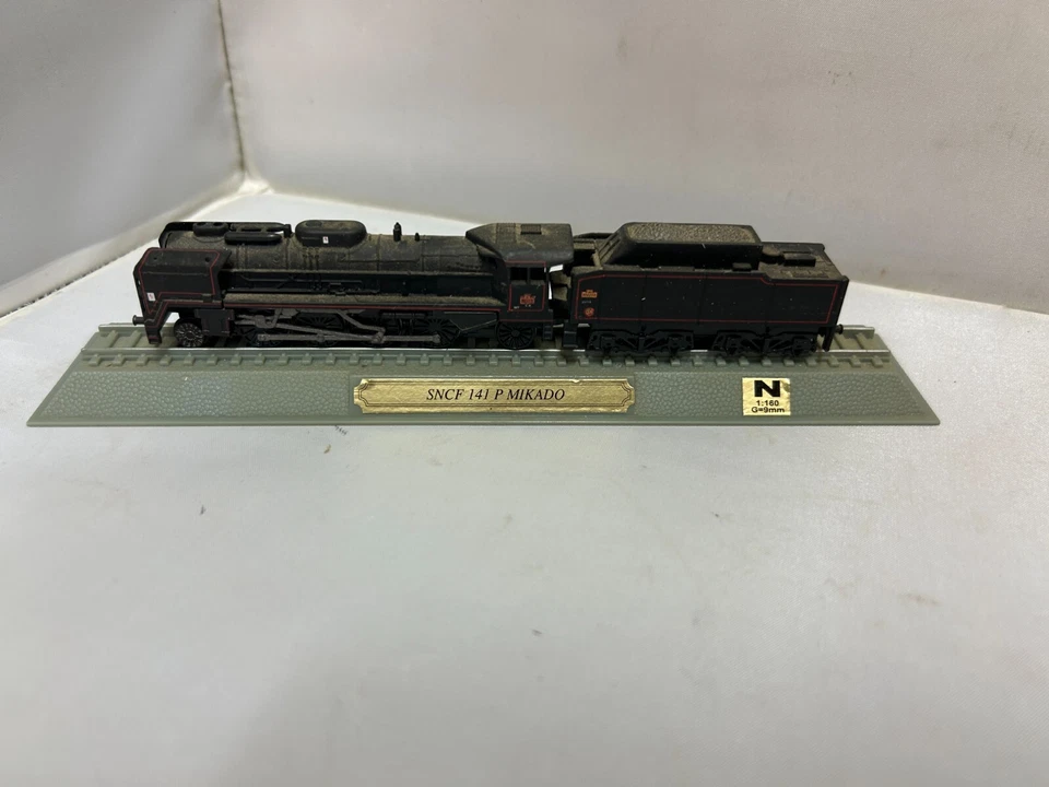 N GAUGE LOCOMOTIVE SNCF 141 P MIKADO DEL PRADO LOCOS OF THE WORLD - Image 1 of 1