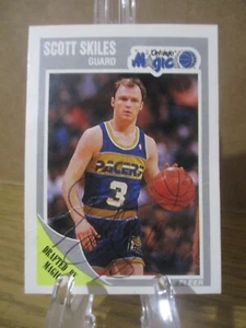 Tarjeta Fleer Scott Skiles auténtica firmada/autografiada Orlando Magic NBA - Imagen 1 de 4