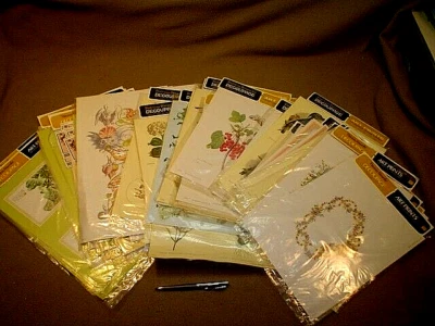 (72) DE COLECCIÓN PATRICIA NIMOCKS IMPRESIONES ARTÍSTICAS PARA TRANSFERENCIA DECOUPAGE MARCO PAPEL HERRAMIENTA Foto 1 de 4