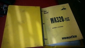 KOMATSU WA320 - 1LC Radlader Werkstatthandbuch Seriennummern A25001 und höher - Bild 1 von 9