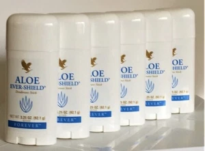 Bulk of 6 Forever Living ALOE EVER_SHIELD DEODORANT STICK NO ALUMINUM Free Ship - Picture 1 of 1
