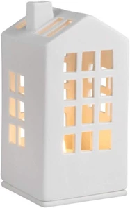 Räder Design Teelichthalter Windlicht LIVING Mini Lichthaus Rathaus 6x6x12,5cm - Bild 1 von 2