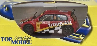 1/43 Top Model 3020 Fiat Punto Kit Car 2002 Monte Carlo #34 Broccoli & Agnese - Image 1 of 4