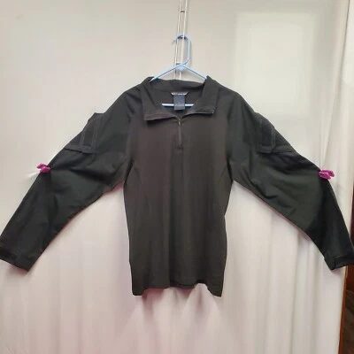 5.11 Tactical Series Mens Sz XL Black Long Sleeve Shirt Hook & Loop patch pocket - Image 1 of 4