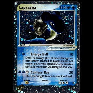Pokemon TCG · Lapras ex 99/109 · Holo Rare · EX Ruby & Sapphire (2003) EXC - Picture 1 of 2