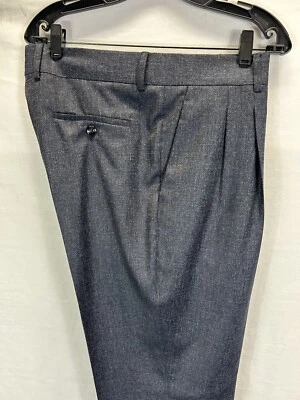 Pantalones Giorgio Armani a cuadros azul marino/W 38 Foto 1 de 4