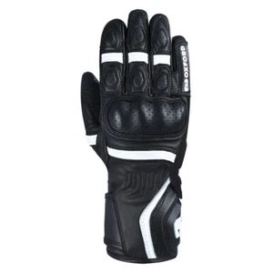 Oxford RP-5 2.0 Women's Sport Motorcycle Motorbike Glove Black & White - Picture 1 of 2