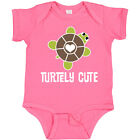 Inktastic Turtley Cute Girl Turtle Infant Creeper Lover Girls Childs Animals Hws