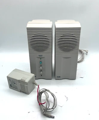 Labtec 2-Piece Speaker System LCS-1020 includes Power Cord - Image 1 of 3