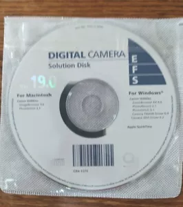 Canon Digital Camera Software Solution Disk 19.0 & Camera Suite 1.3 ArcSoft - Picture 1 of 2