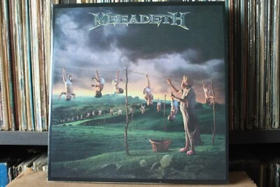 MEGADETH YOUTHANASIA   ORIGINAL GLORIOUS  FIRST PRESSING 1994  VINYL  LP - Image 1 of 4