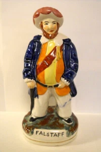 Vintage FALSTAFF English Man Gentleman Figurine Staffordshire England? 7 1/2" - Picture 1 of 5