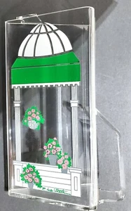 HJ Stotter acrylic Wedge Shape PITCHER gazebo garden MCM design by Edgar Watkins - Picture 1 of 12