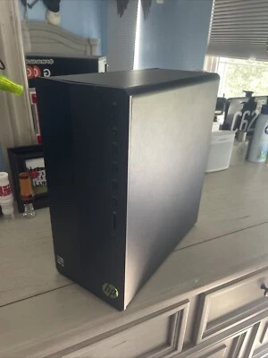 HP Pavilion TG01 (256 GB, Ryzen 3, 4,0 GHz, 8 GB, AMD RX 5500 W) - Escritorio - Negro - Foto 1 de 2
