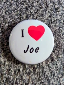 Vintage I Love Joe New Kids On The Block Pinback Button NKOTB - Bild 1 von 2
