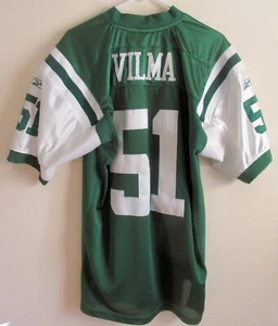 Reebok Players, Inc. JONATHAN VILMA New York Jets Jersey, Size 48 - Picture 1 of 4