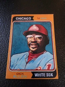 Baseball Art Card Print of Dick Allen, 1974  - Picture 1 of 2