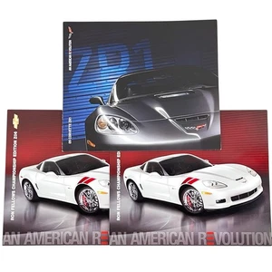 Lotto Brochure Foglio Vendita Chevrolet Corvette Z06 Ron Fellows Championship Ed 2007 - Foto 1 di 12