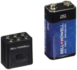 MicroBrite LED Taschenlampe von Bell and Howell 9 Volt Akku enthalten (2er Pack) - Bild 1 von 1