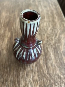 Jarrón calabaza sangre buey raro ceramista francés Pierre-Adrien Dalpayrat (1844-1910) - Imagen 1 de 4