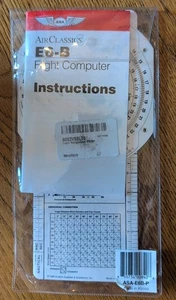 ASA Air Classics E6-B Flight Computer Aluminum + Instructions/Case NEW - Picture 1 of 2