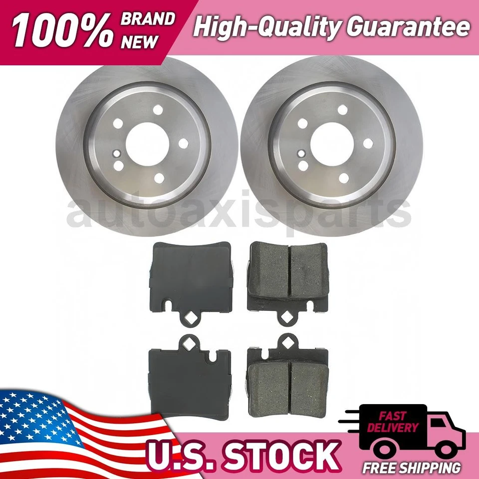 Комплект для модернизации дискового тормоза задние центральные детали для Mercedes-Benz CL500 2000-2000 годов выпуска - Изображение 1 из 1