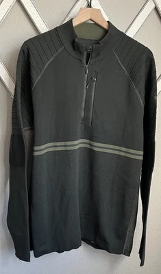 ¡NUEVO CON ETIQUETAS! Pullover Smartwool XL Intraknit Merino Tech 1/4 Cremallera North Woods para Hombre $170 Foto 1 de 4