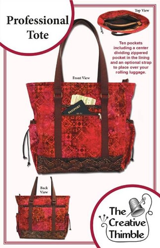 Professional Tote Bag Pattern from The Creative Thimble | eBay
