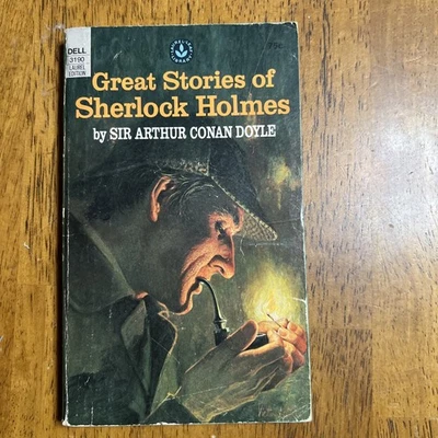 Great Stories of Sherlock Holmes; by Sir Arthur Conan Doyle Dell3190 Foto 1 de 4