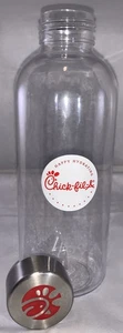 CHICK-FIL-A BPA-FREE Bottiglia d'acqua in plastica trasparente - Foto 1 di 8