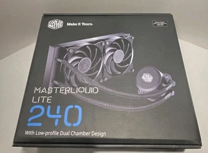 Cooler Master MasterLiquid Lite 240 AIO Liquid CPU Cooler - Lightly Used - Picture 1 of 5