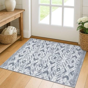 Boho Entryway Rug 2x3 Printed Small Area Rug Indoor Door Mat Machine Washable... - Picture 1 of 9