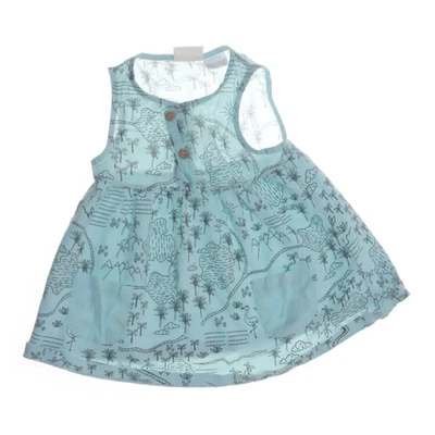 Zara BabyGirl, Kleid, Größe: 68, Blau/Mehrfarbig, Sonstiges, Mädchen #0EM - Bild 1 von 4