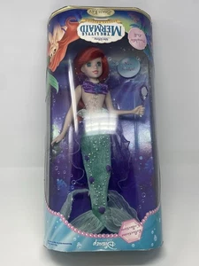 🔥 2006 Disney Arielle Porzellan Puppe Messing Schlüssel Andenken kleine Meerjungfrau - Bild 1 von 20