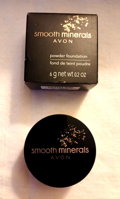 AVON Smooth Minerals Powder Foundation ~ Color Nude .2 oz ~ M06 ~ NIB - Image 1 of 4