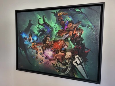 Blizzcon 2015 Key Art Leinwand / Bild / Gemälde Limited im Holzrahmen - Bild 1 von 4