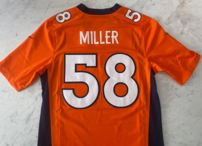 Camiseta Nike Limited Von Miller Denver Broncos Orange Crush - talla mediana Foto 1 de 4