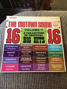 THE MOTOWN SOUND VOLUME 7, 16 BIG HITS 1967 LP MOTOWN PRINT VINTAGE VINYL  - Picture 1 of 18