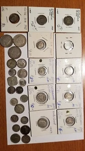 Lote de 31 monedas de colección de monedas de los Países Bajos en su mayoría de plata - Imagen 1 de 4