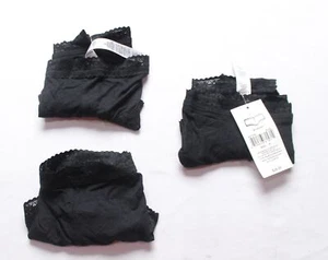 Hanky Panky Women's Dream Ease Panty Boyshorts 3 Pack NN7 Medium Black NWT - Picture 1 of 5