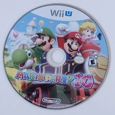 Mario Party 10 Disc Only Video Game Nintendo Wii U WiiU US NTSC Tested - Image 1 of 3
