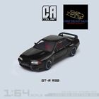 Cool Art Nissan Skyline Gt-R R32 Black With Black Wheel With Openable Hood  1:64