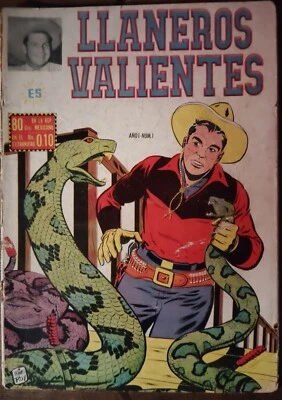Llaneros Valientes 1  Buster Grabbe comic El Sol - Image 1 of 4