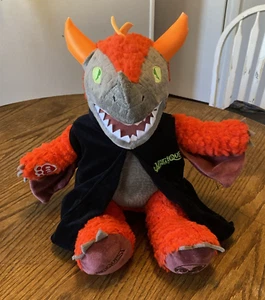 Build A Bear Great Wolf Lodge Magiquest Plush Charlock Dragon w/ Robe & Sounds - Picture 1 of 18