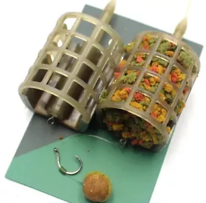 INLINE CAGE SWIM FEEDERS 2 TYP 25 oder 30 GRM KARPFEN MATCH ANGELTERMINAL TACKLE - Bild 1 von 20