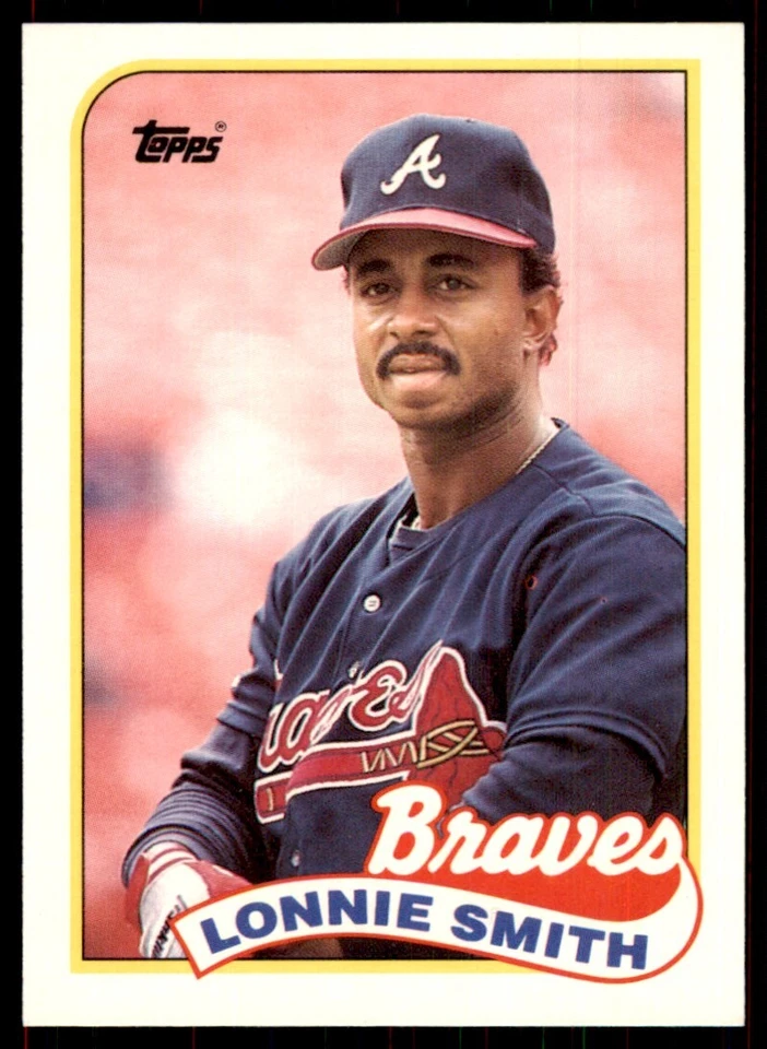 1989 Tops Traded Lonnie Smith Baseball Cards #114T - Image 1 of 2